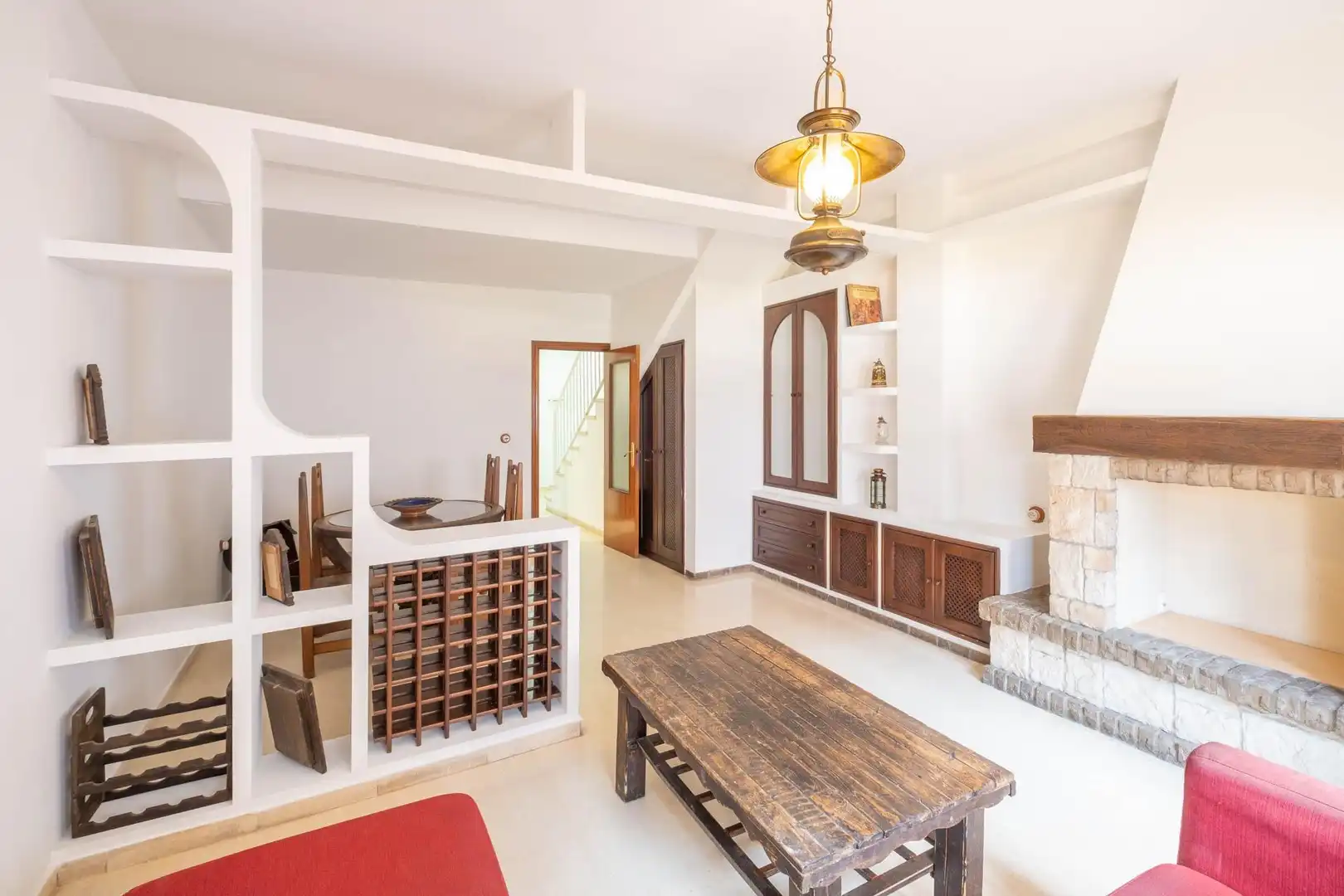 Sala de estar de Dúplex en venta en Sevilla con Aire acondicionado y Piscina comunitaria