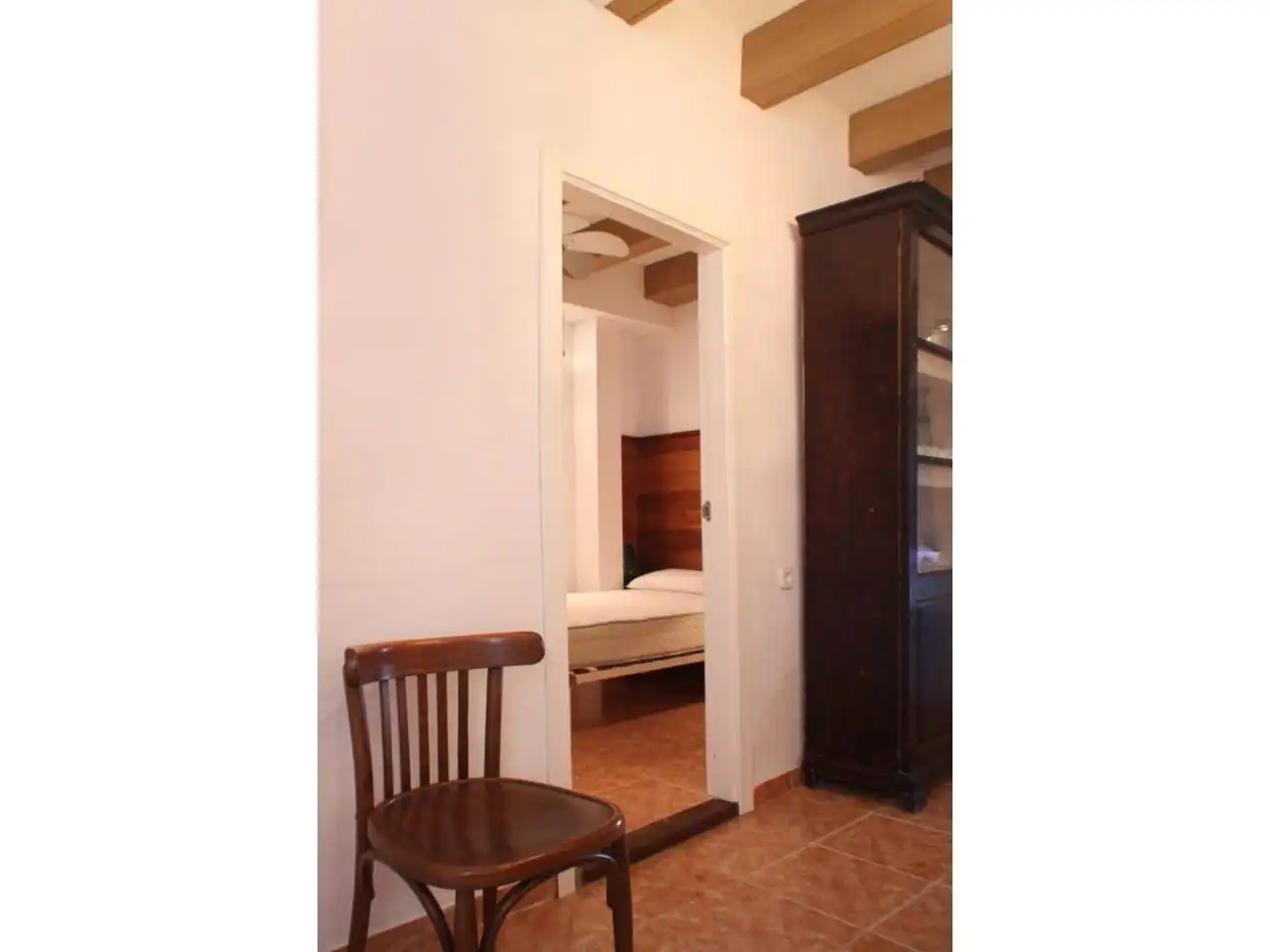 Schlafzimmer von Wohnung zum Verkauf in Eivissa mit Klimaanlage, Möbliert und Balkon
