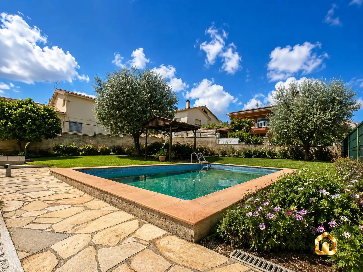 Piscina de Casa o chalet en venta en Lliçà de Vall con Jardín privado, Terraza y Piscina