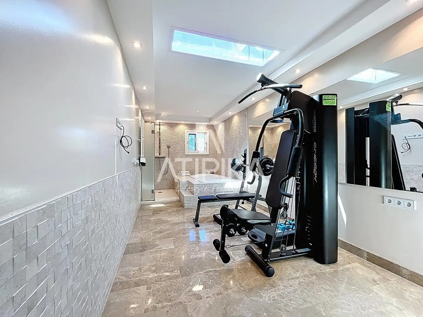 Baño de Casa o chalet de alquiler en Castelldefels con Aire acondicionado, Calefacción y Terraza