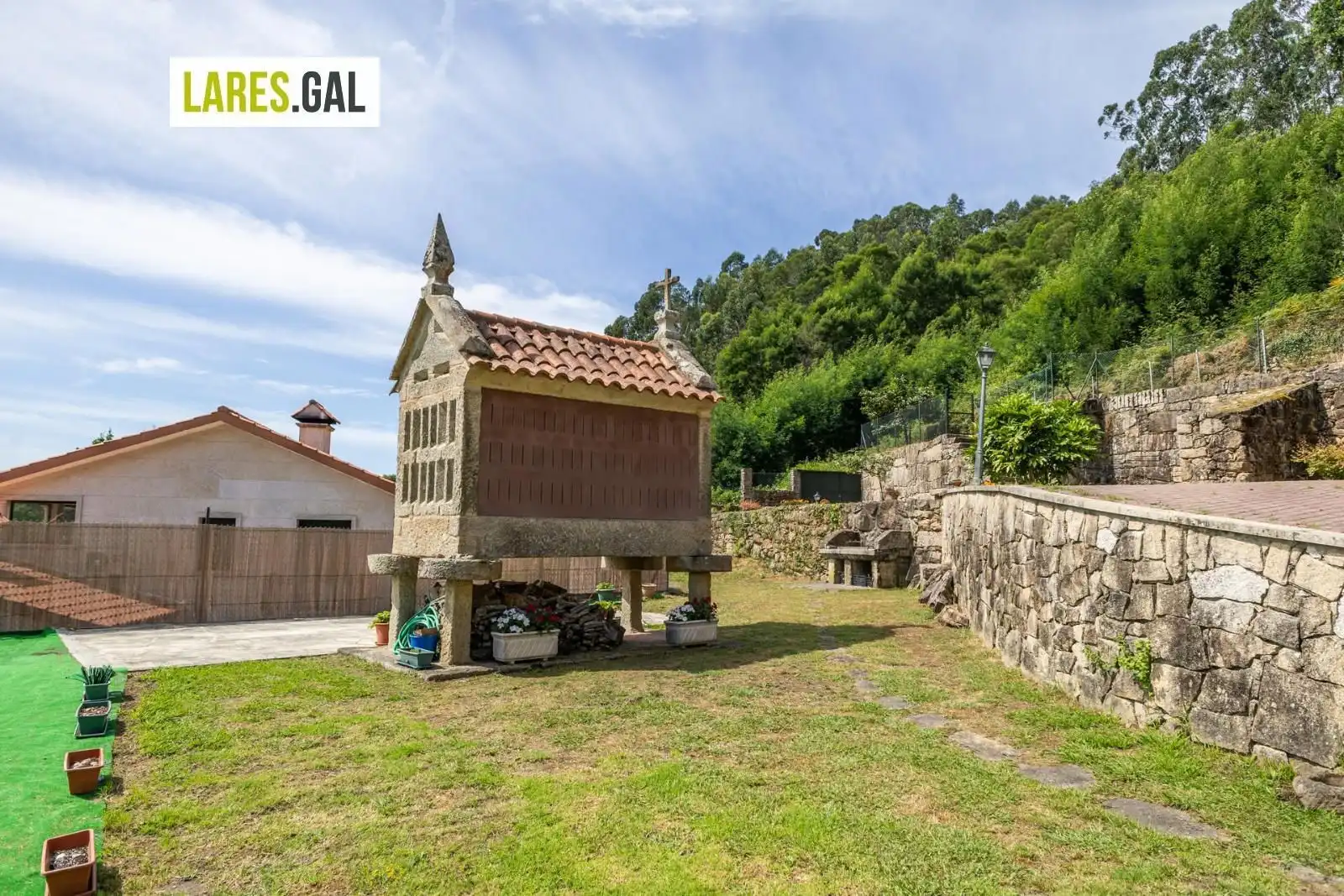 Garten von Haus oder Chalet zum Verkauf in Cangas  mit Heizung, Terrasse und Möbliert
