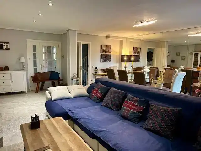 Sala de estar de Casa o chalet en venta en  Madrid Capital con Piscina