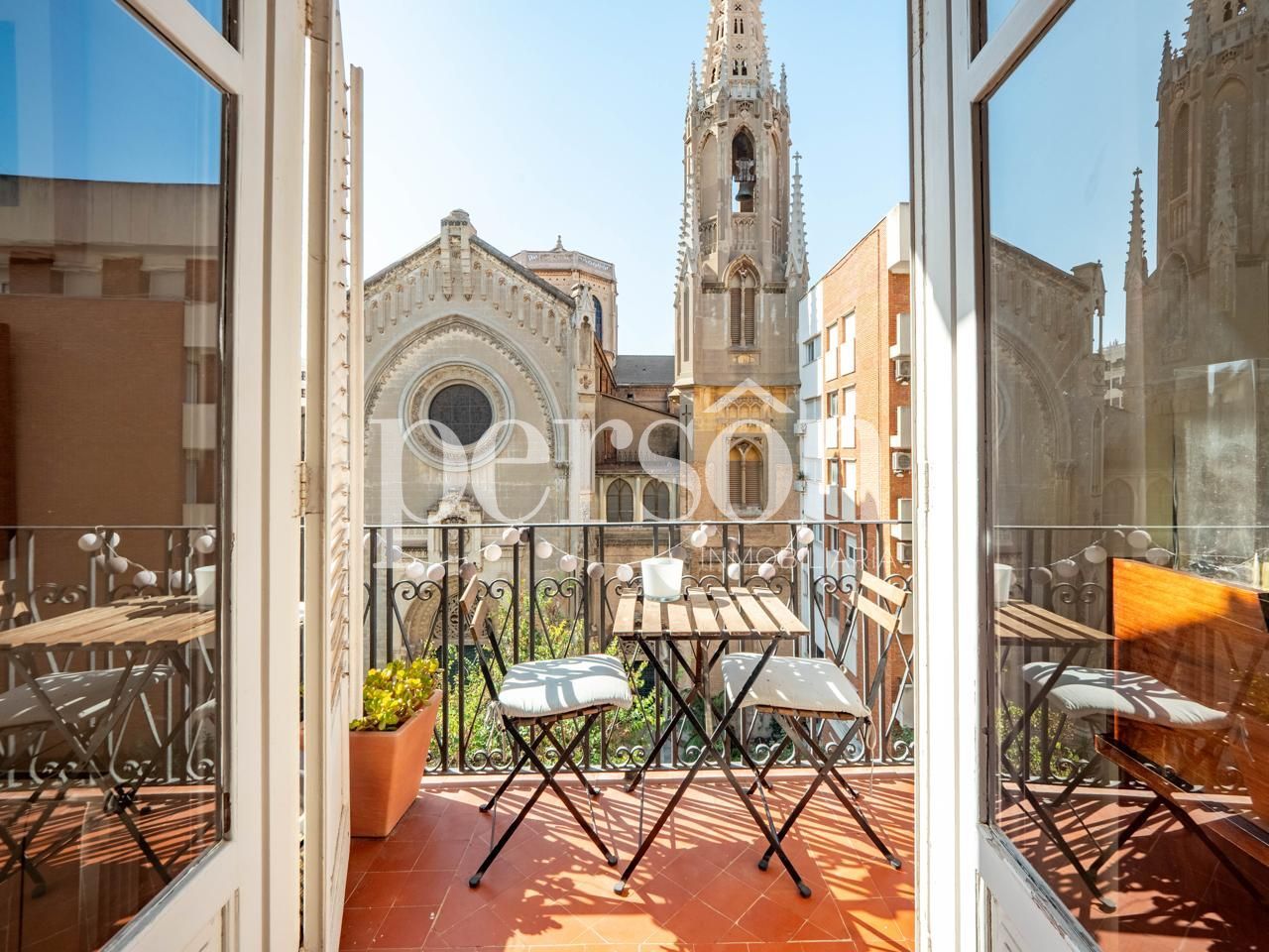 Terrassa de Pis de lloguer en  Valencia Capital amb Aire condicionat, Calefacció i Parquet