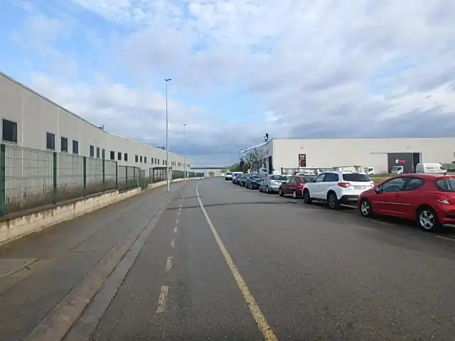 Vista exterior de Nave industrial en venta en Cassà de la Selva