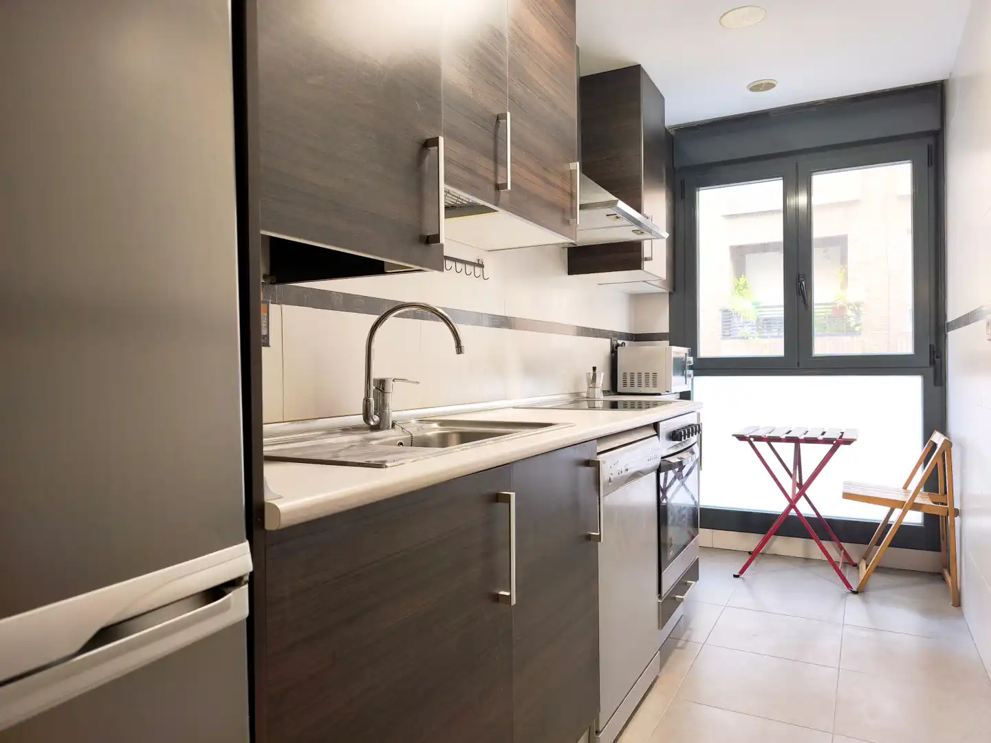 Kitchen of Flat for rent in  Logroño  with Heating, Parquet flooring and Storage room