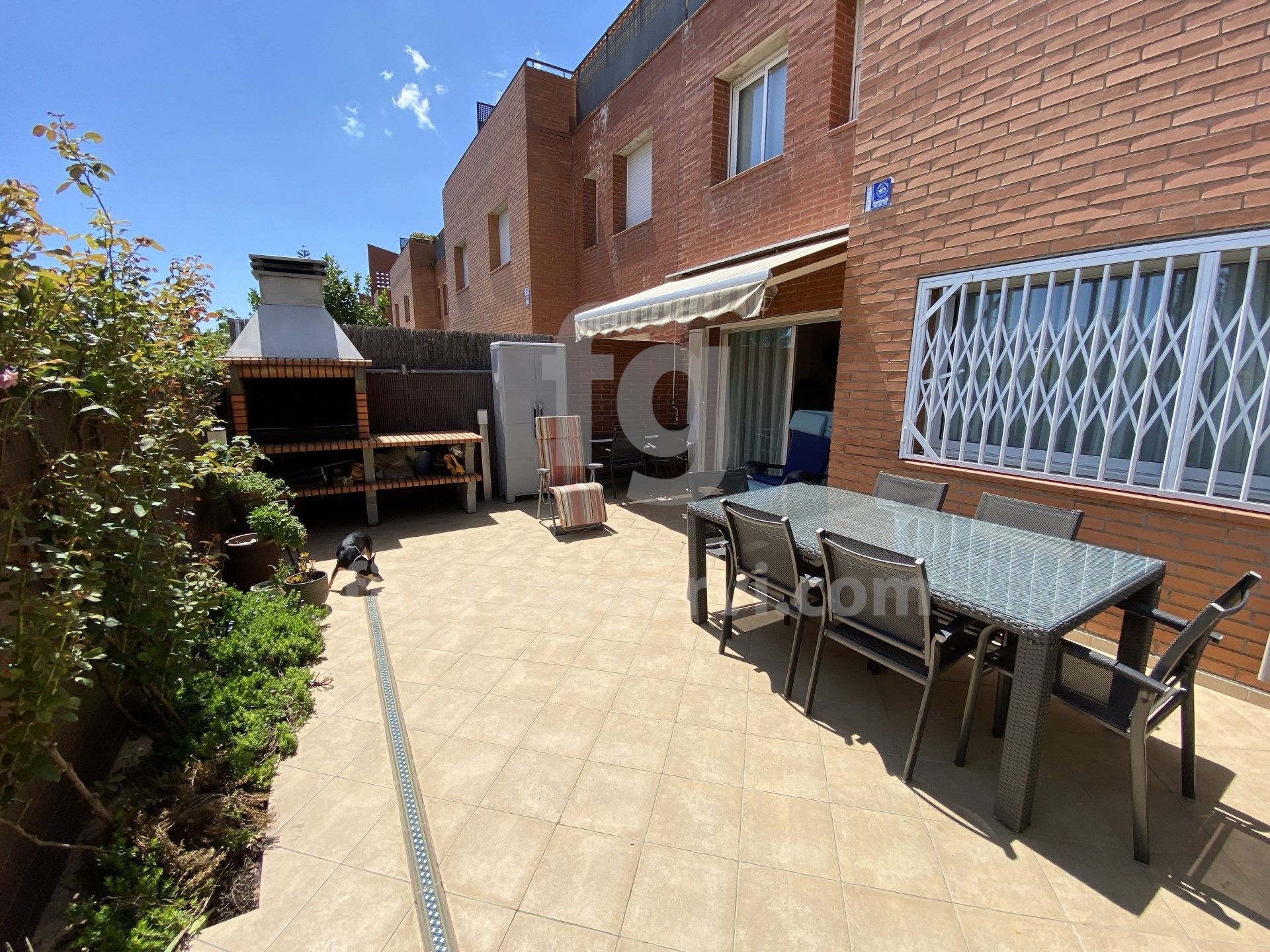 Terrassa de Casa adosada en venda en Badalona amb Aire condicionat, Calefacció i Terrassa