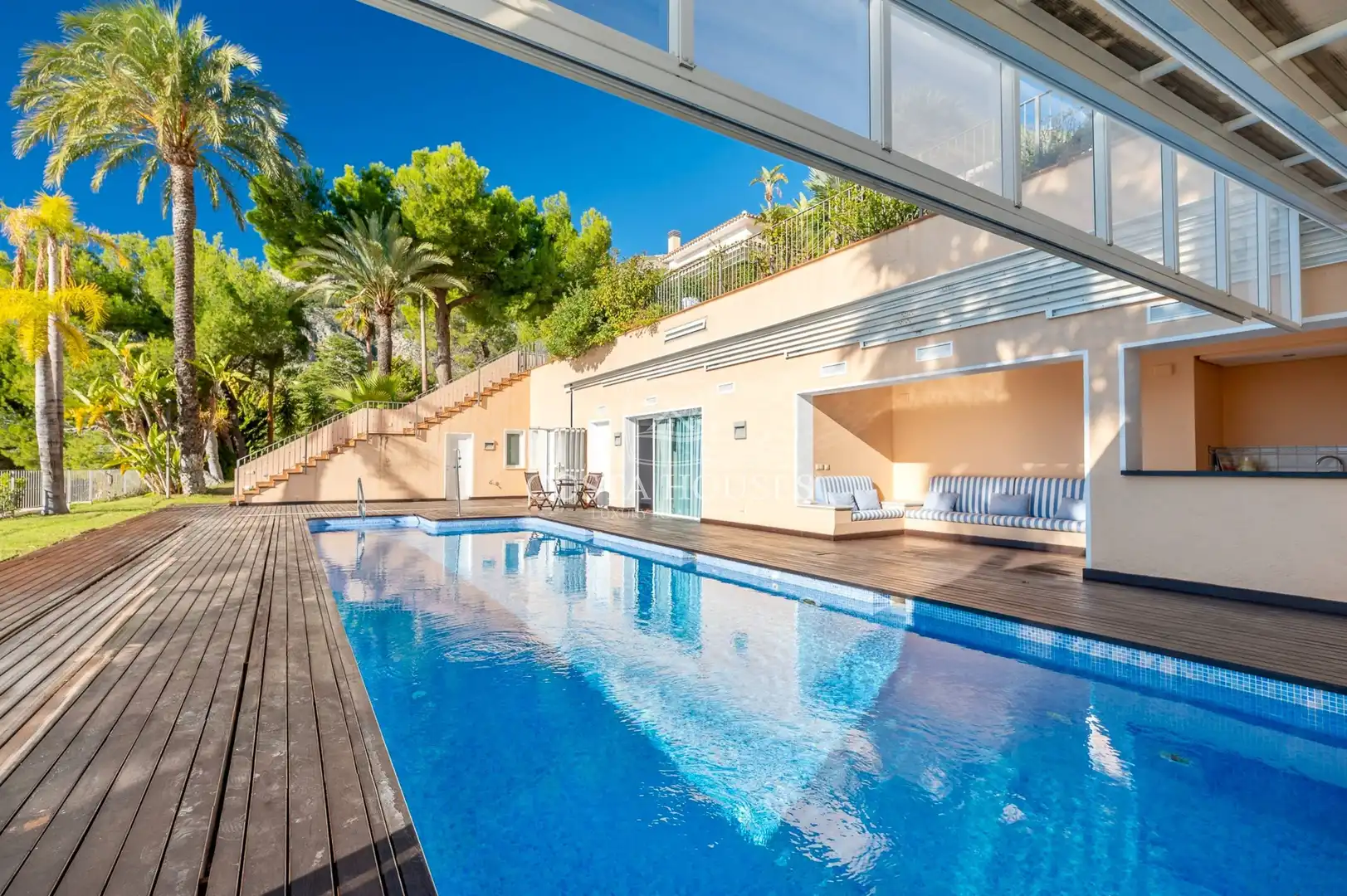 Piscina de Casa o chalet en venta en Altea con Aire acondicionado, Jardín privado y Terraza