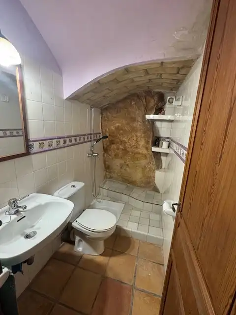 Badezimmer von Haus oder Chalet zum Verkauf in Vilafamés mit Terrasse, Möbliert und Ofen
