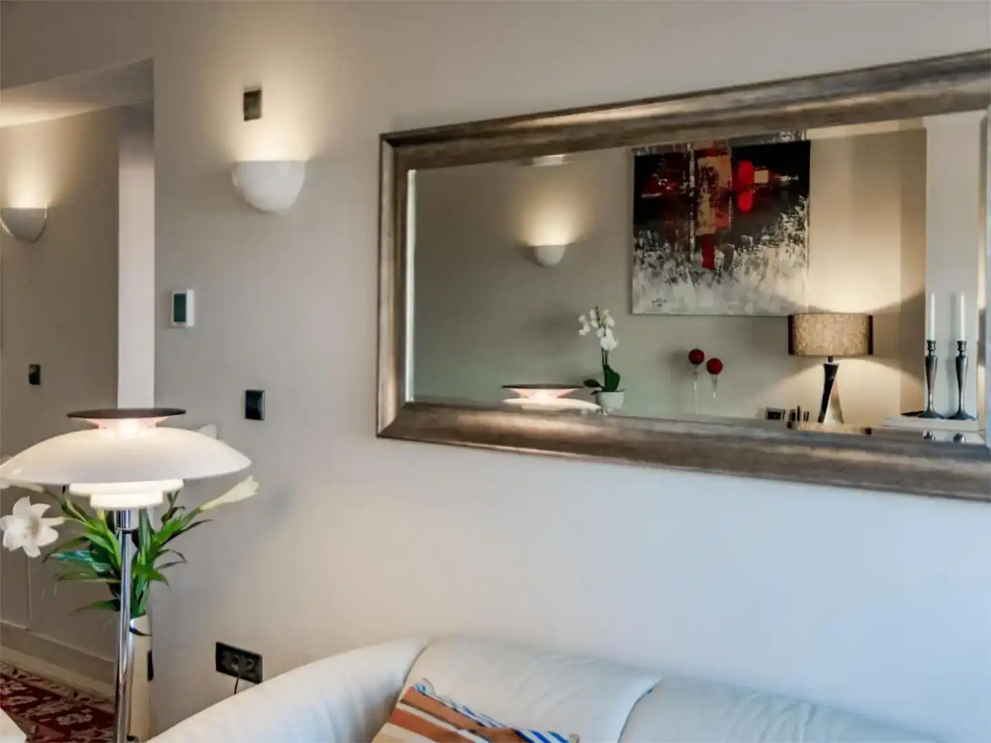 Badezimmer von Wohnung zur Miete in Ojén mit Klimaanlage, Schwimmbad und Balkon