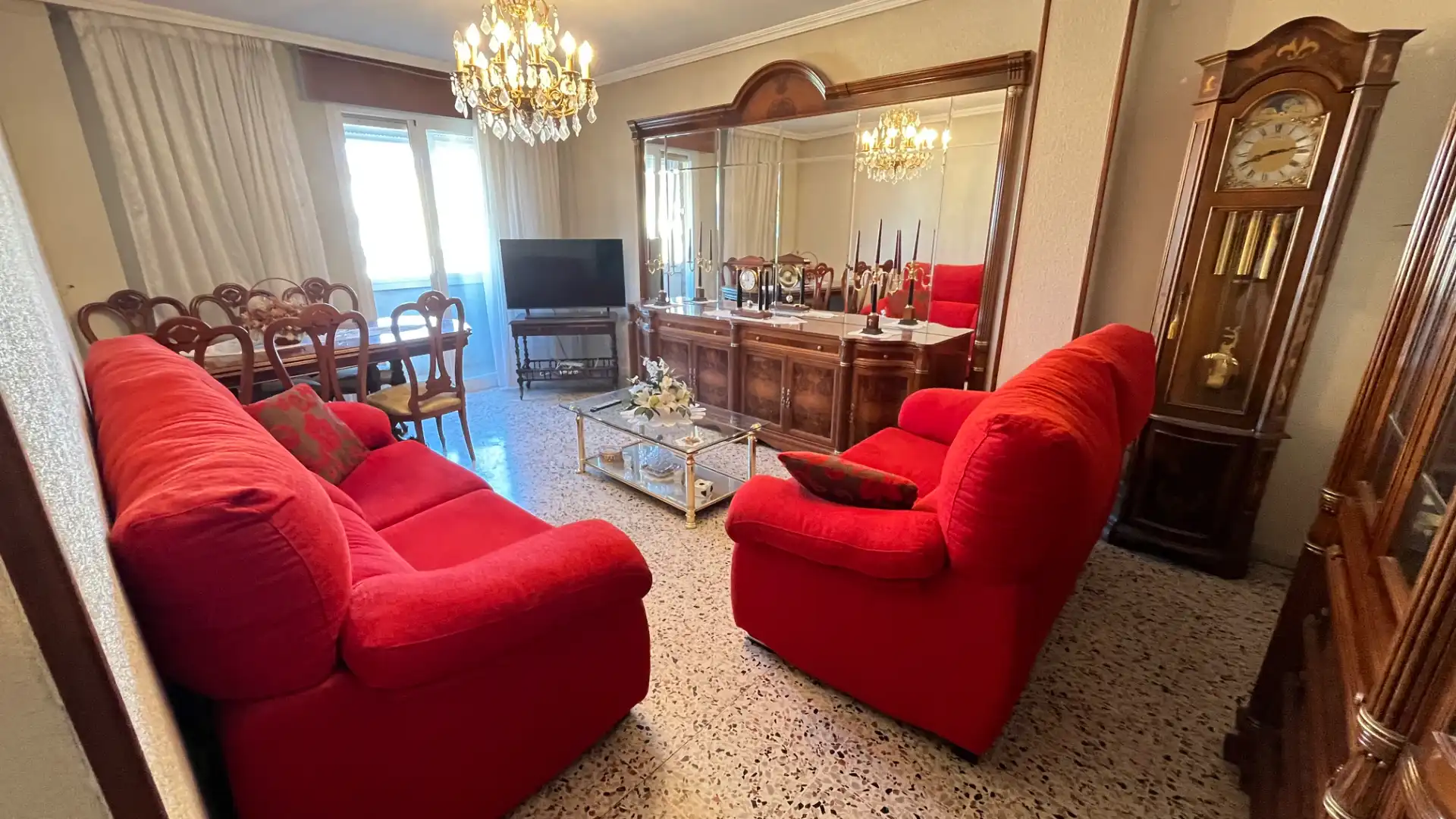 Sala d'estar de Pis en venda en Valladolid Capital amb Calefacció