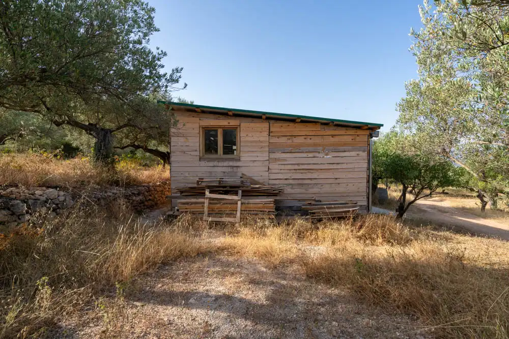 Vista exterior de Finca rústica en venta en Aldover con Jardín privado, Terraza y Amueblado