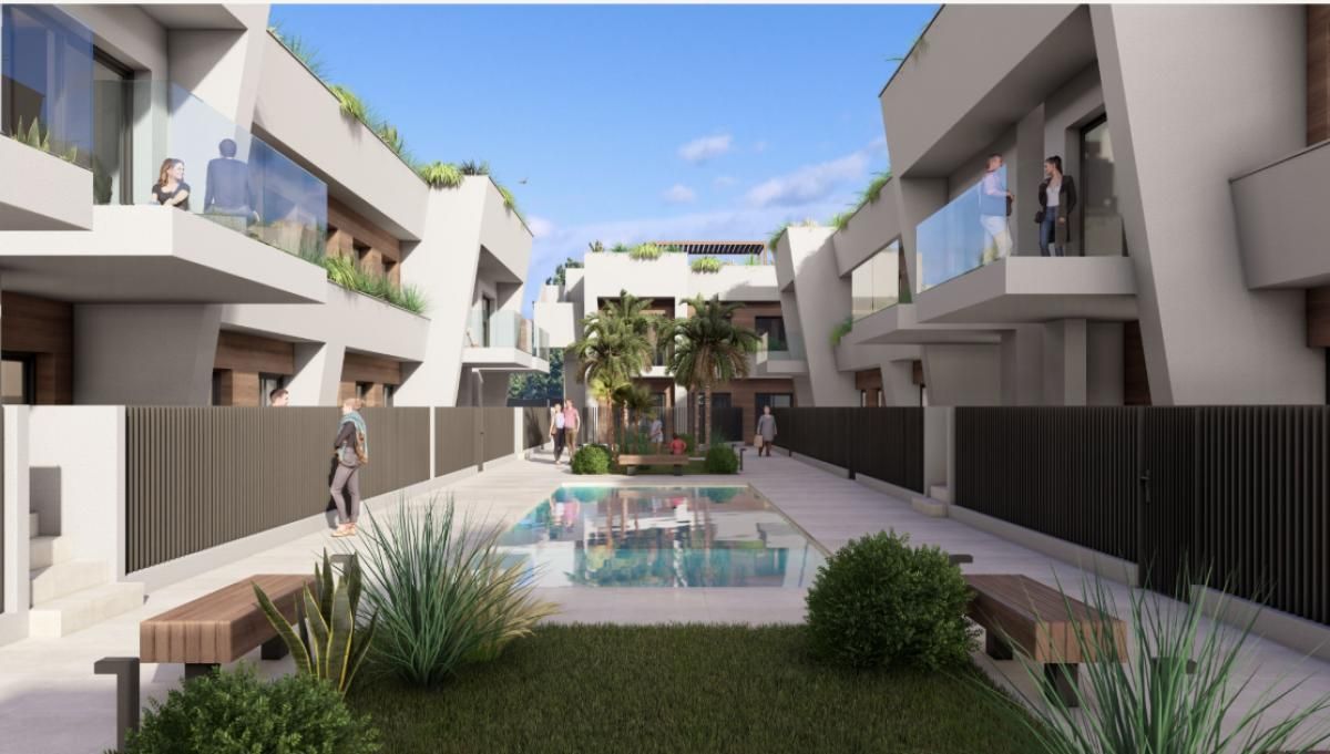 Vista exterior de Casa o chalet en venta en Torre-Pacheco con Piscina comunitaria