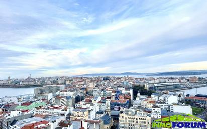 Exterior view of Flat for sale in A Coruña Capital   with Heating