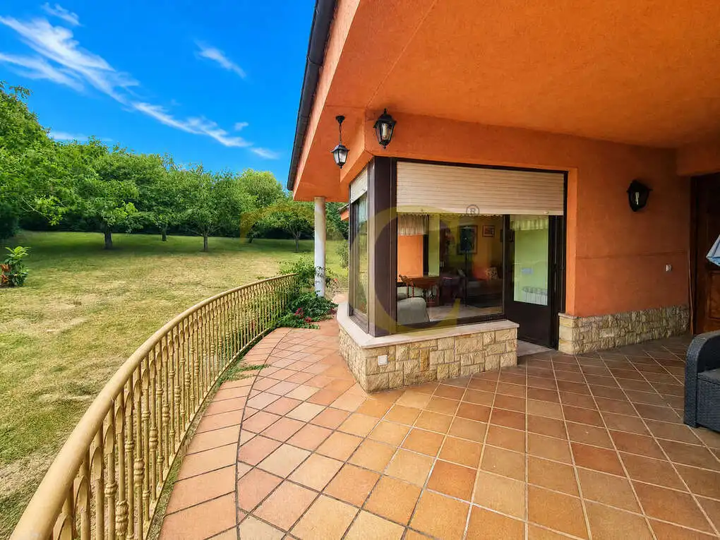 Terraza de Casa o chalet en venta en Gijón  con Calefacción, Jardín privado y Terraza