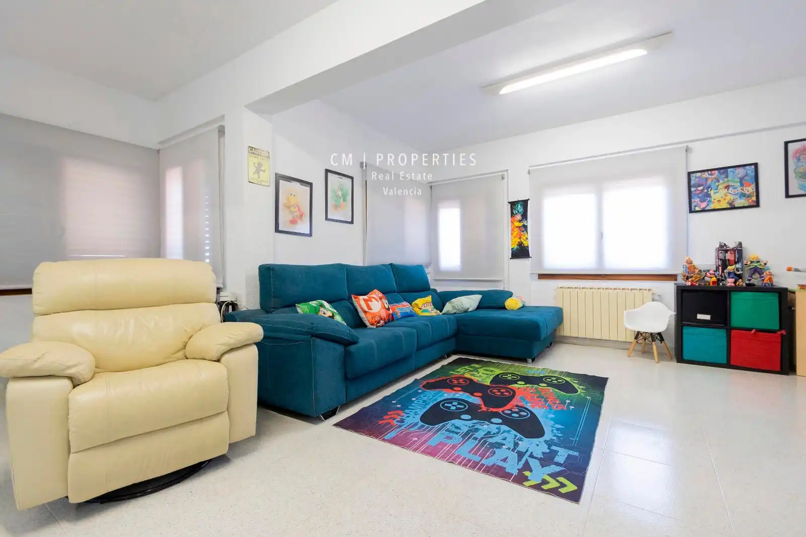 Sala de estar de Casa o chalet en venta en Paterna con Aire acondicionado, Calefacción y Piscina