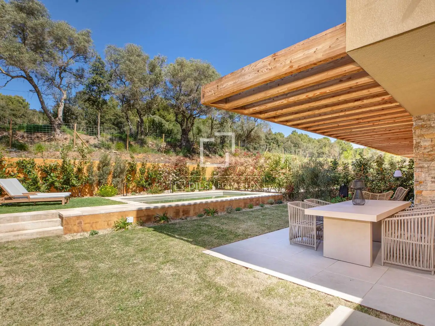 Terraza de Casa o chalet en venta en Regencós con Aire acondicionado, Jardín privado y Terraza