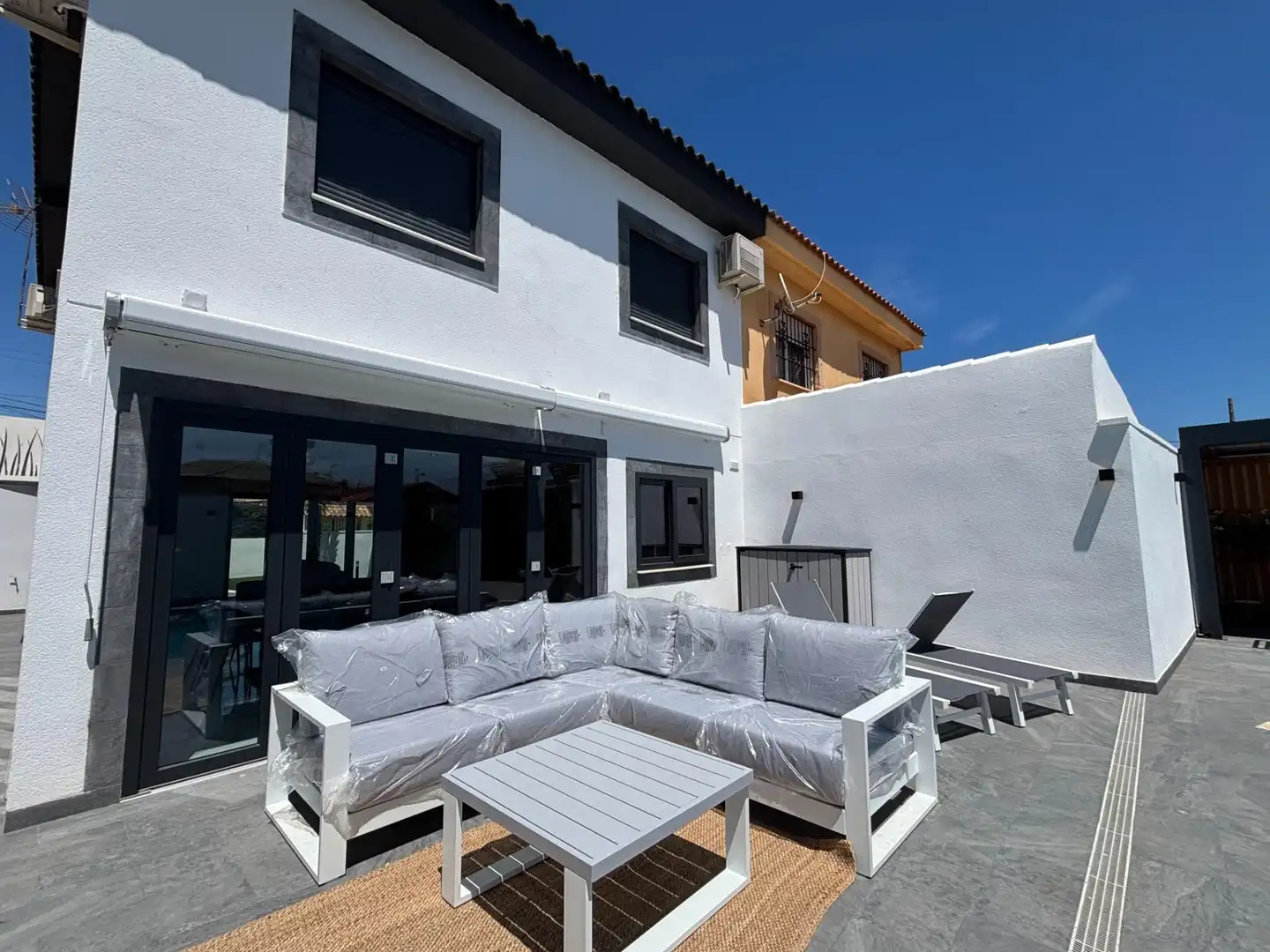 Terraza de Casa o chalet en venta en Cartagena con Aire acondicionado, Terraza y Piscina