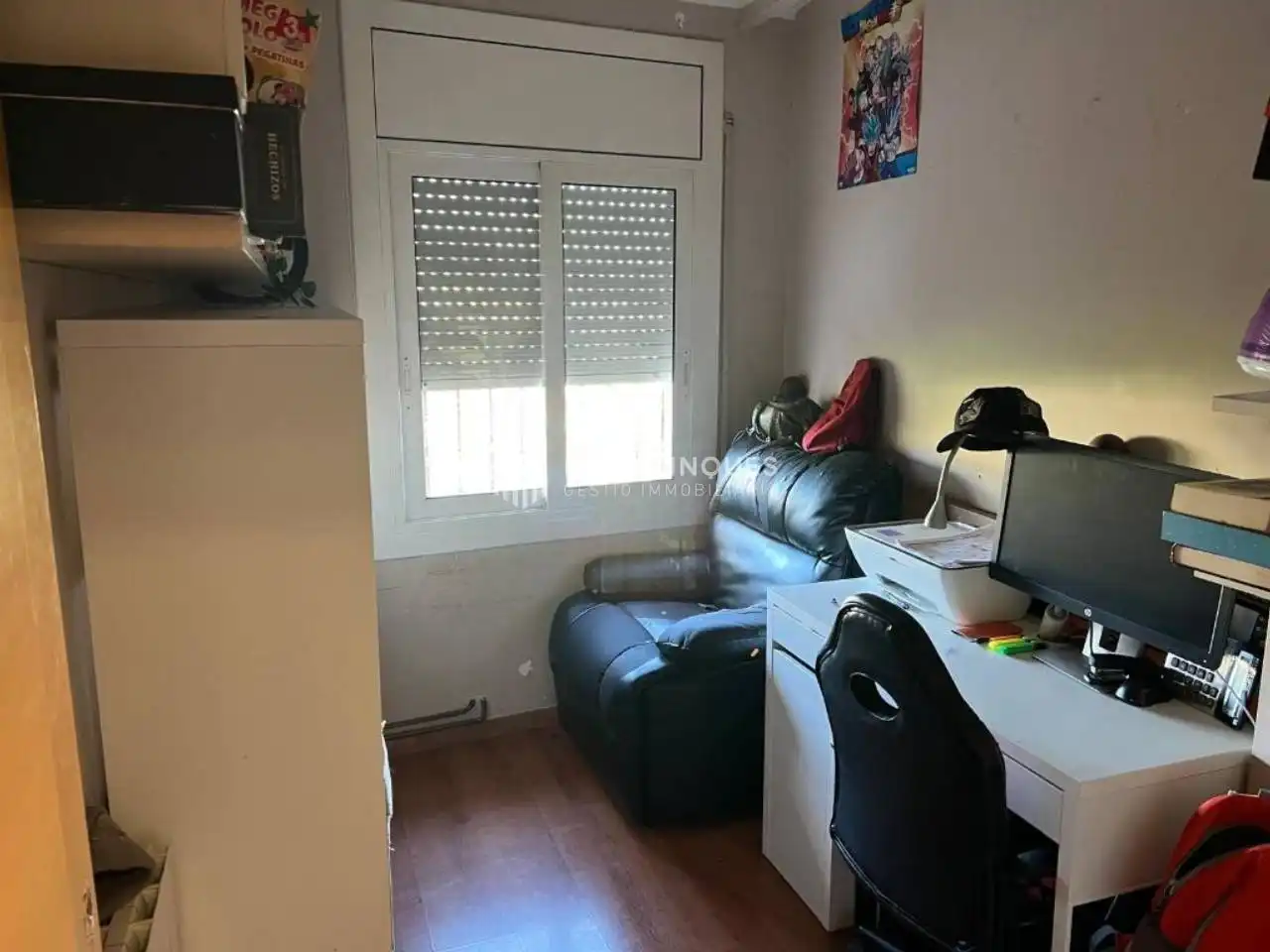 Schlafzimmer von Wohnung zum Verkauf in Mataró mit Klimaanlage, Heizung und Parkett