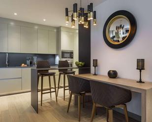 Cuina de Apartament de lloguer en Badalona amb Aire condicionat, Calefacció i Traster