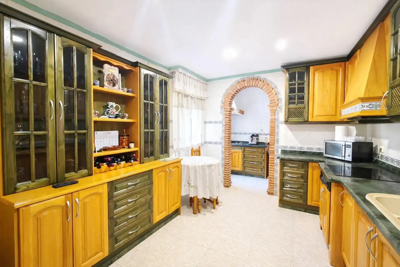 Kitchen of Houses for sale in Güevéjar  with Private garden, Terrace and Storage room