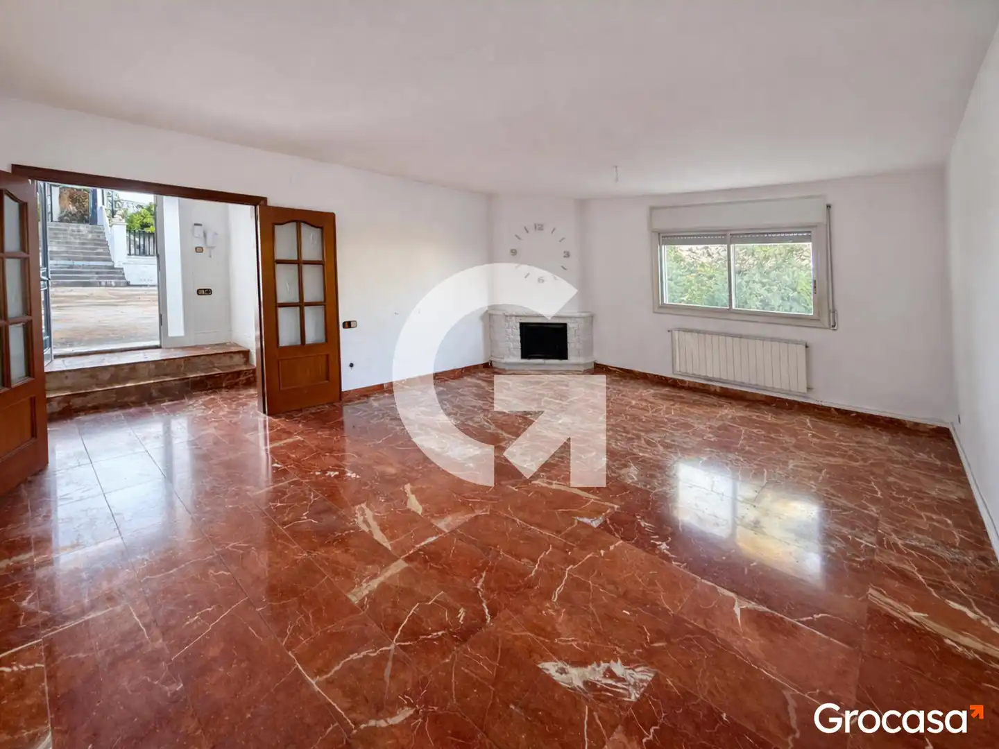 Sala de estar de Casa o chalet en venta en Vallirana con Calefacción, Jardín privado y Terraza