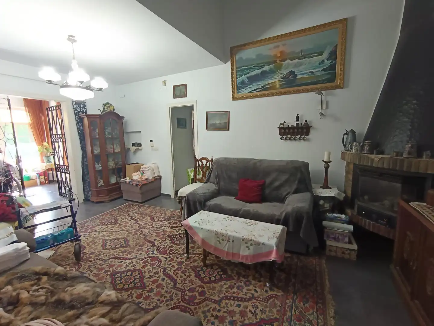 Sala d'estar de Casa o xalet en venda en L'Ametlla de Mar  amb Aire condicionat, Calefacció i Jardí privat