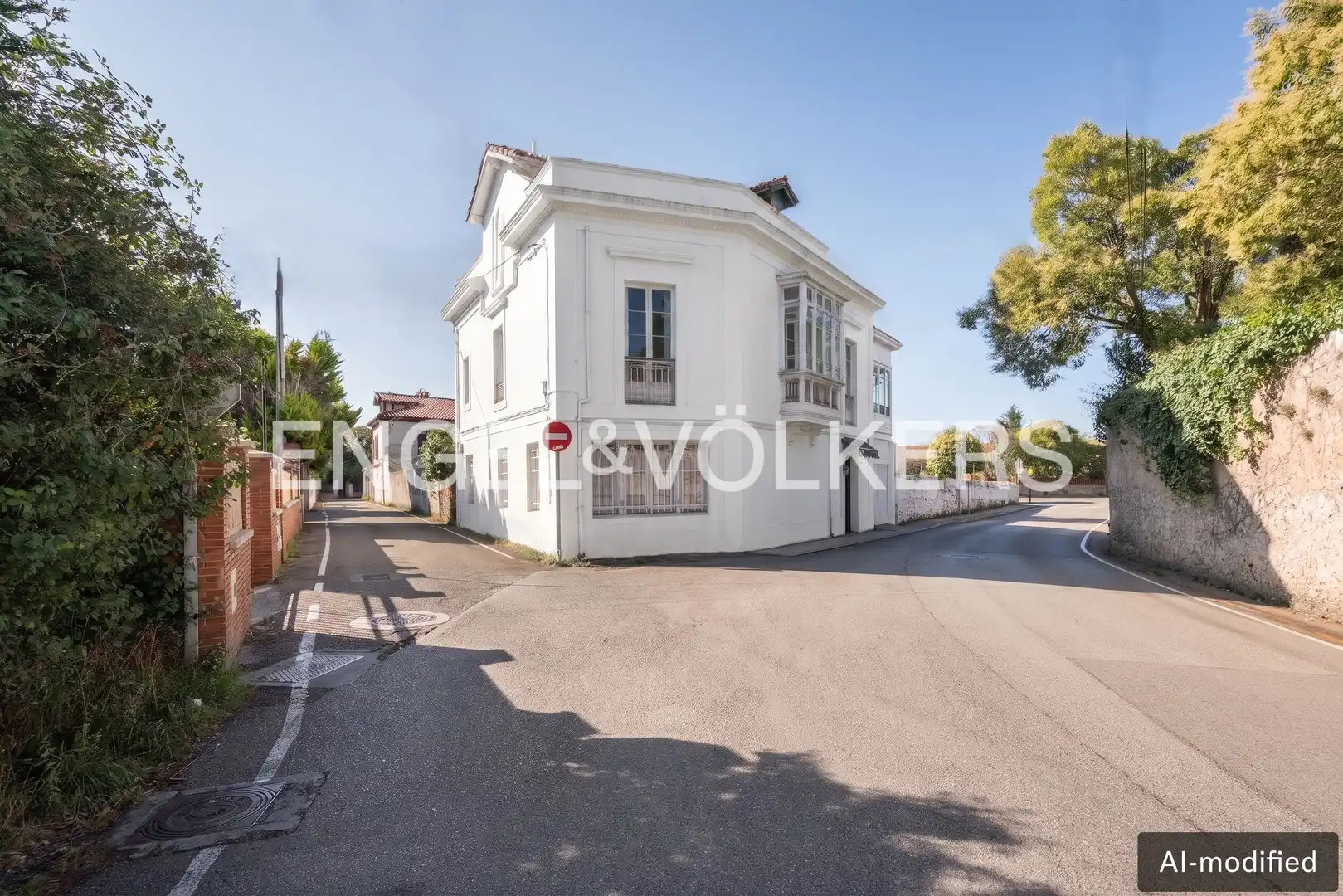 Exterior view of Houses for sale in Gijón   with Heating and Parquet flooring