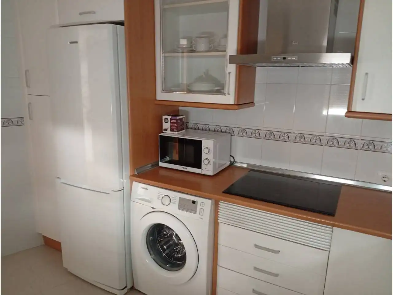 Cuina de Pis de lloguer en Jerez de la Frontera amb Aire condicionat, Calefacció i Terrassa
