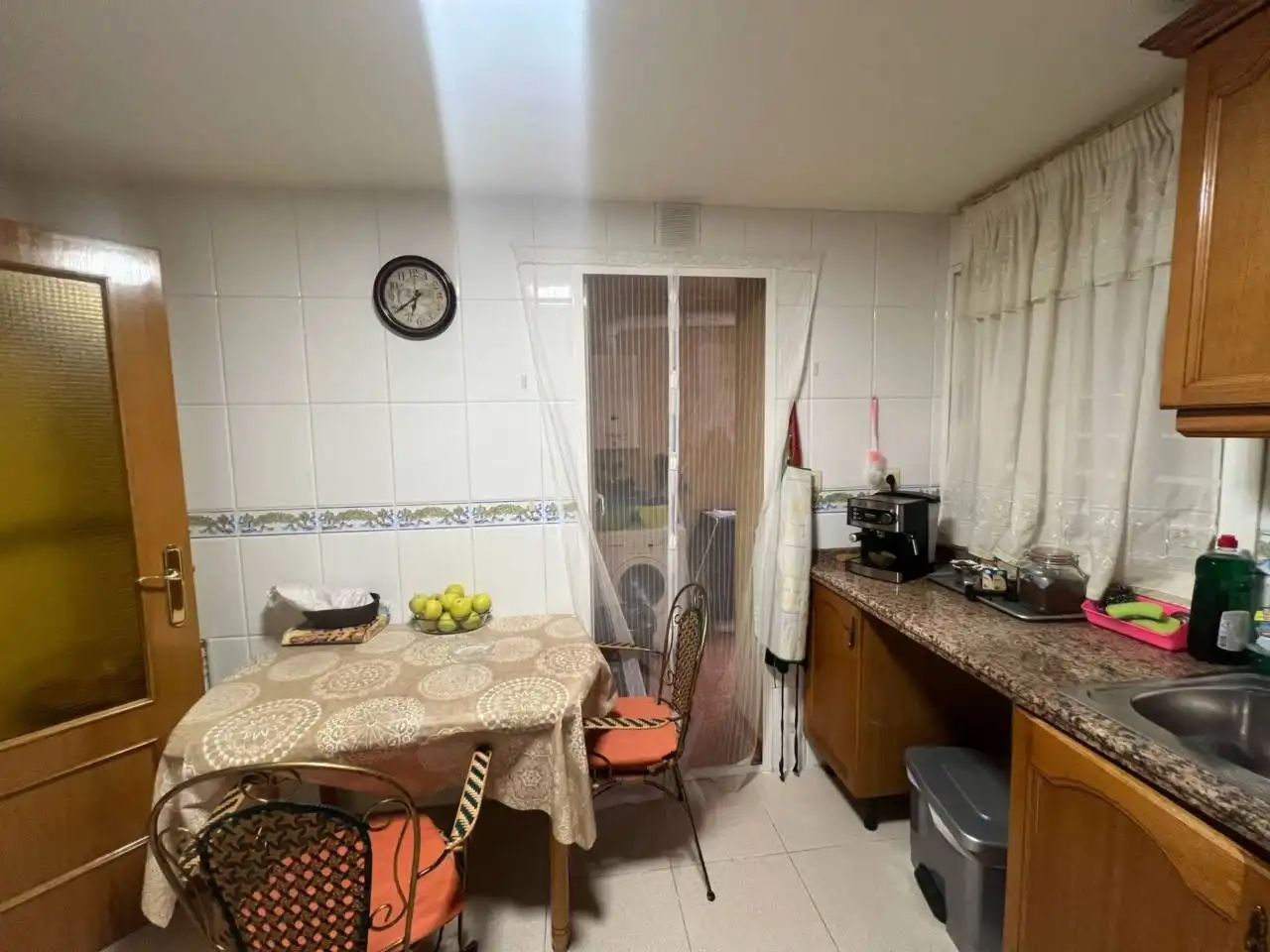 Küche von Wohnung zum Verkauf in Castellón de la Plana / Castelló de la Plana mit Klimaanlage, Abstellraum und Möbliert