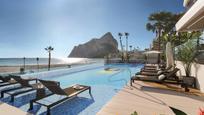 Swimming pool of Flat for sale in Calpe / Calp  with Air Conditioner and Terrace