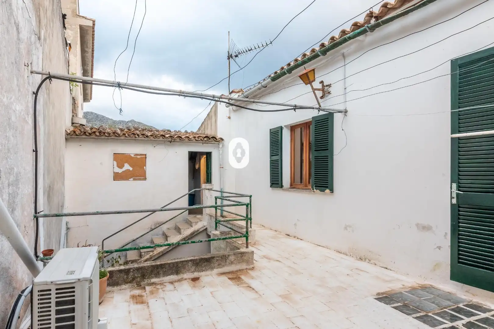 Exterior view of Detached homes for sale in Pollença  with Air Conditioner, Terrace and Storage room