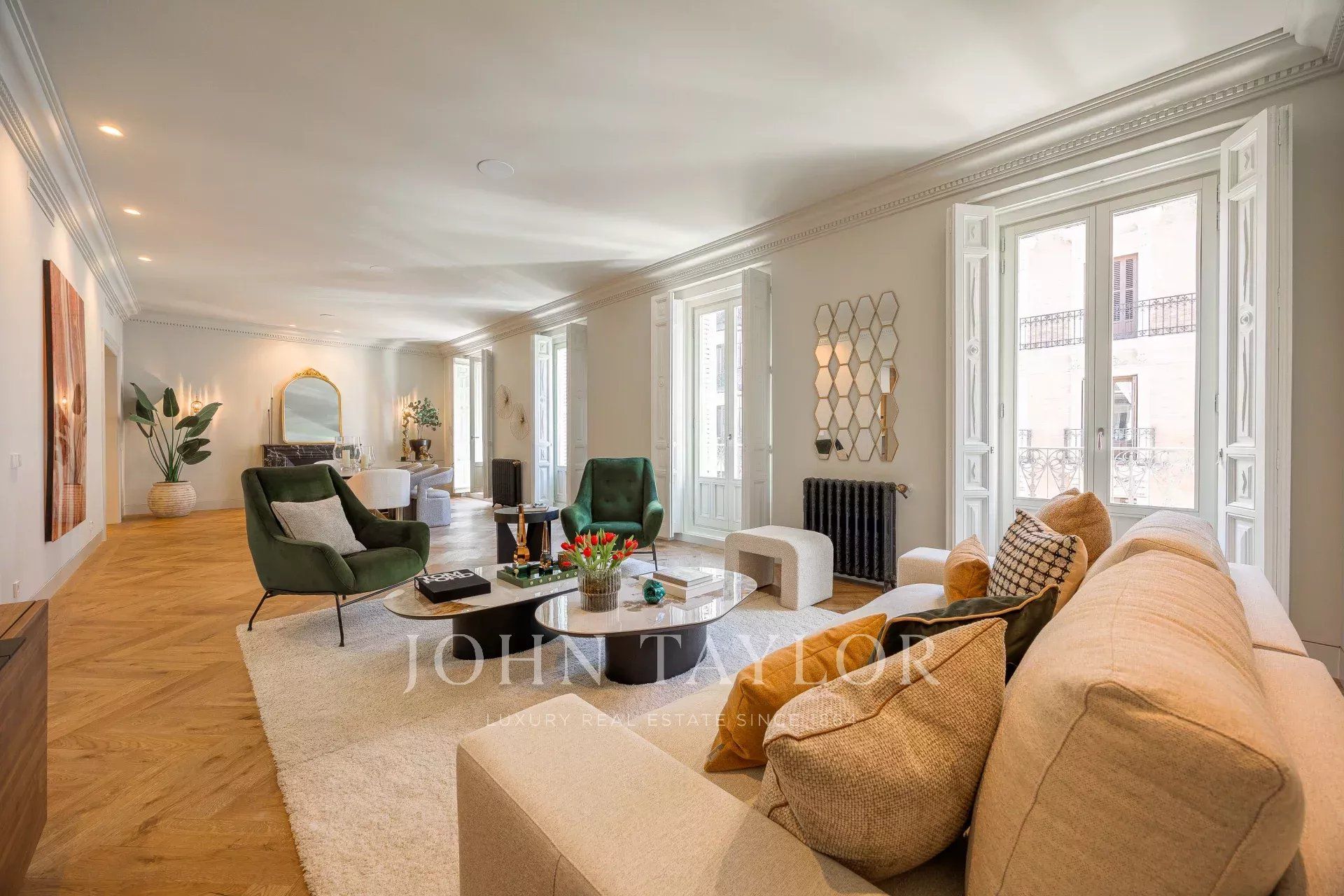 Sala de estar de Piso en venta en  Madrid Capital con Aire acondicionado, Calefacción y Trastero