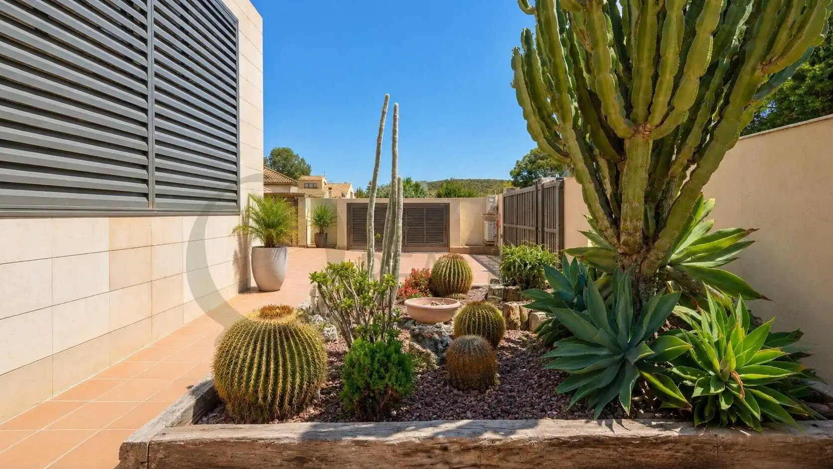 Terrassa de Casa o xalet en venda en Mutxamel amb Aire condicionat, Calefacció i Jardí privat