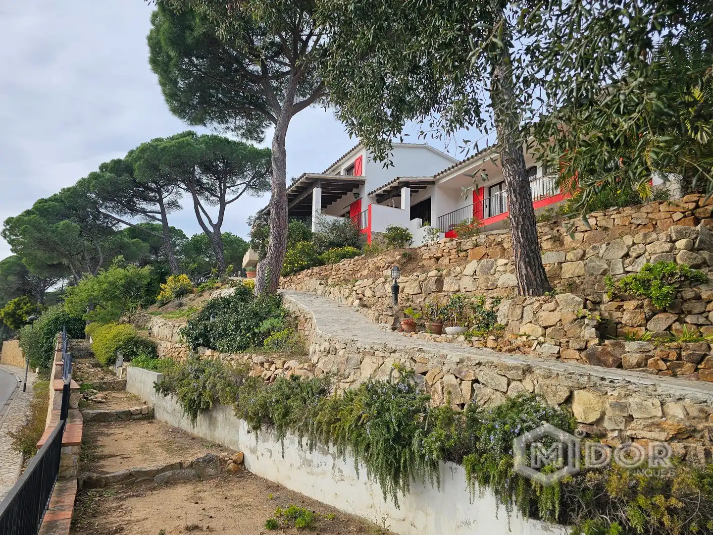 Außenansicht von Haus oder Chalet zur Miete in Sant Feliu de Guíxols mit Klimaanlage, Privatgarten und Terrasse