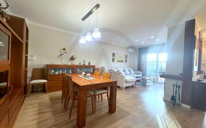 Dining room of Single-family semi-detached for sale in Viladecavalls  with Air Conditioner, Heating and Parquet flooring