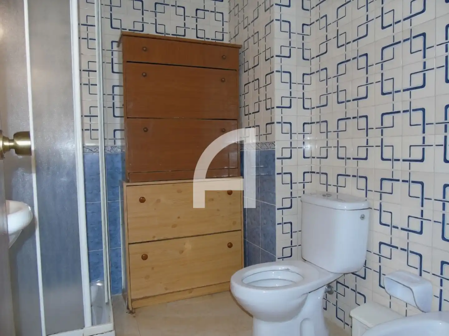 Bathroom of Flat for sale in Málaga  with Terrace and Furnished
