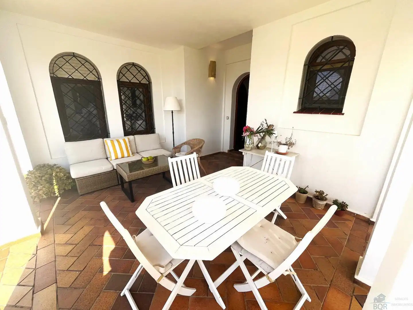 Terraza de Casa o chalet de alquiler en El Puerto de Santa María con Aire acondicionado, Calefacción y Terraza