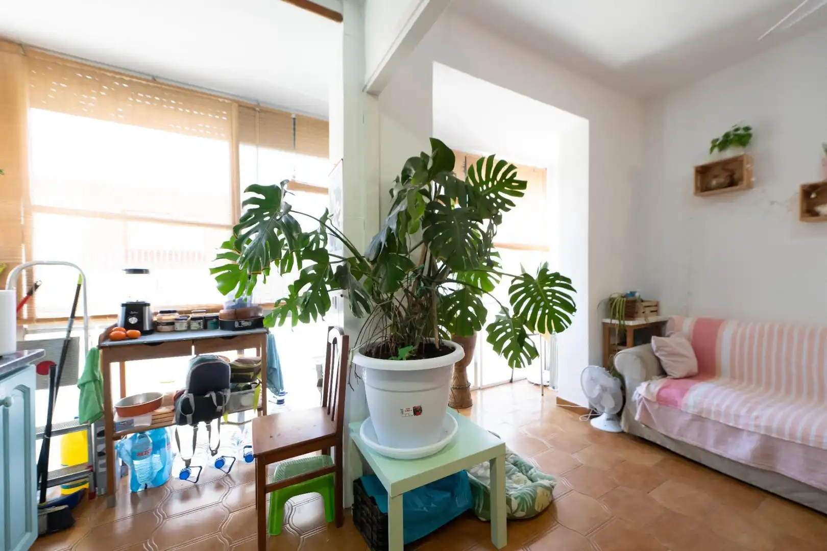 Sala de estar de Piso en venta en Malgrat de Mar con Calefacción y Balcón