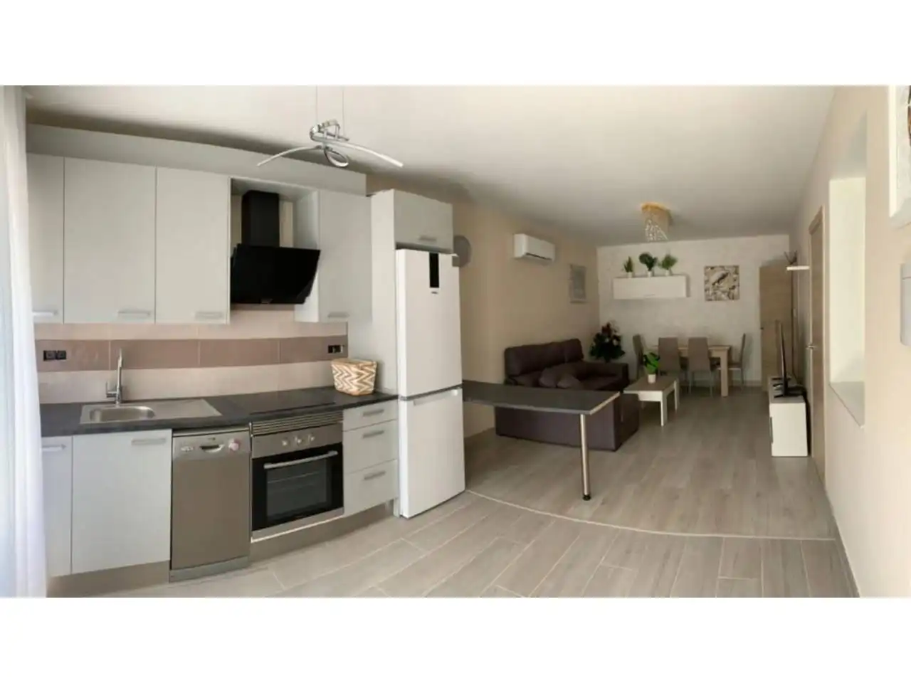 Cocina de Casa o chalet de alquiler en Benalmádena con Aire acondicionado y Amueblado