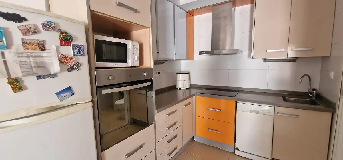 Cocina de Casa adosada en venta en Santa Pola con Terraza, Amueblado y Balcón