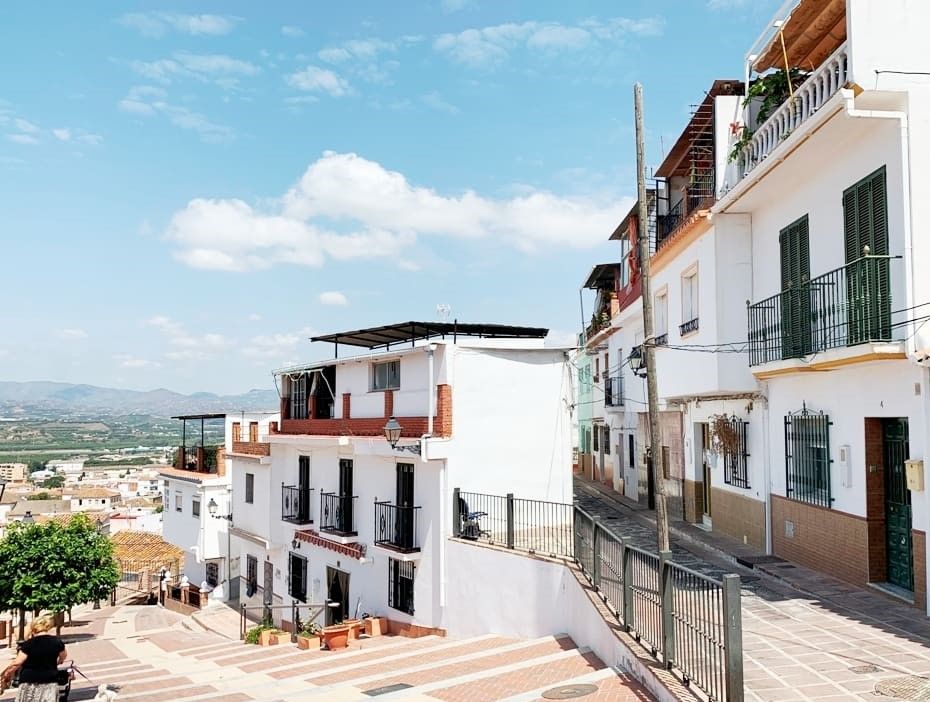 Exterior view of Single-family semi-detached for sale in Vélez-Málaga  with Terrace