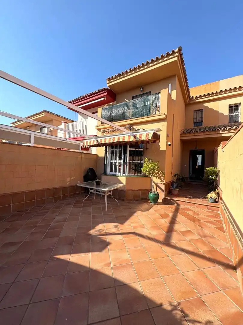 Terrassa de Casa adosada en venda en Chiclana de la Frontera