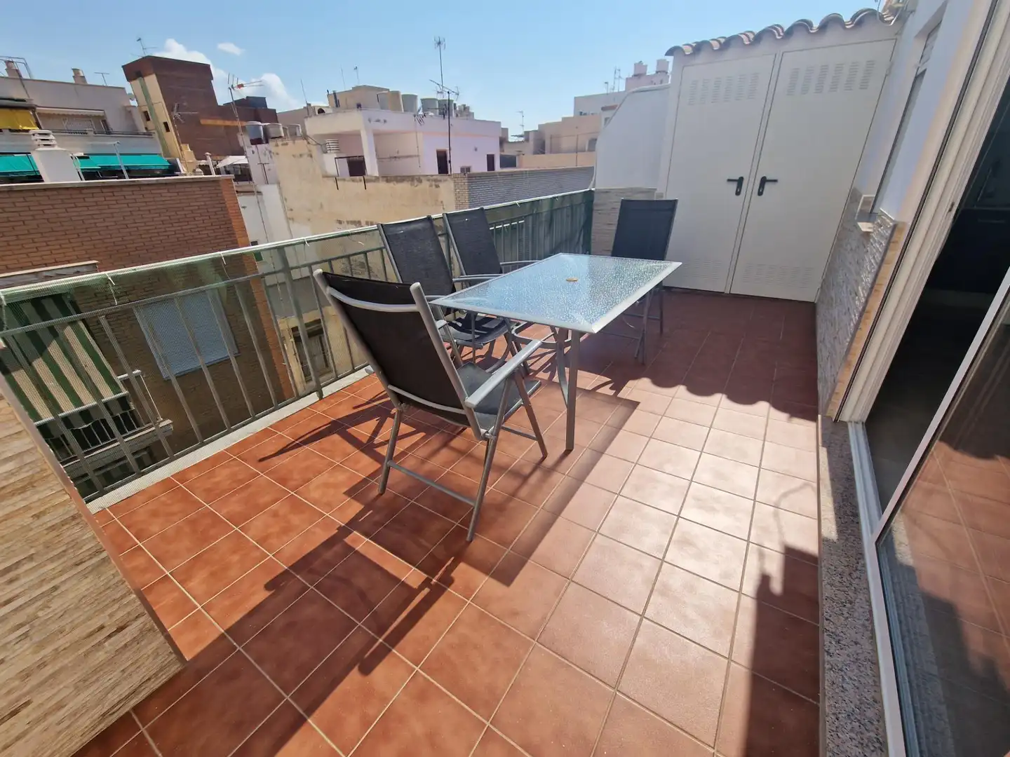 Terrasse von Dachboden zum Verkauf in Águilas mit Klimaanlage und Möbliert