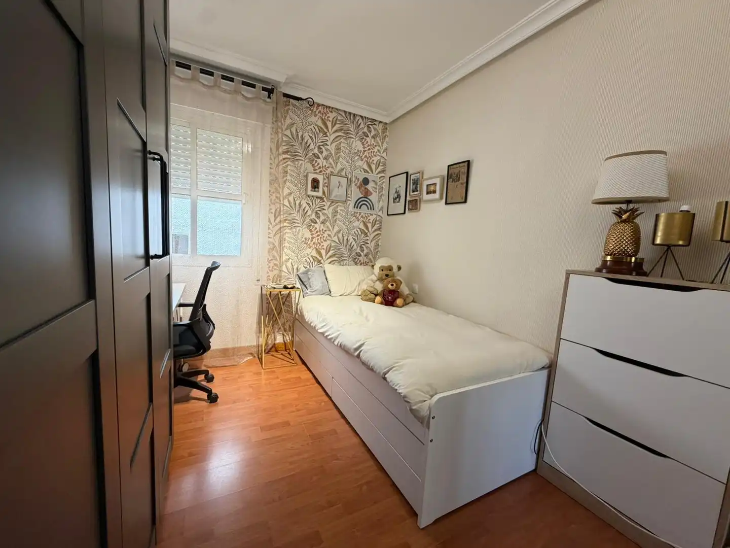 Schlafzimmer von Wohnung zum Verkauf in Chiclana de la Frontera mit Klimaanlage, Parkett und Terrasse