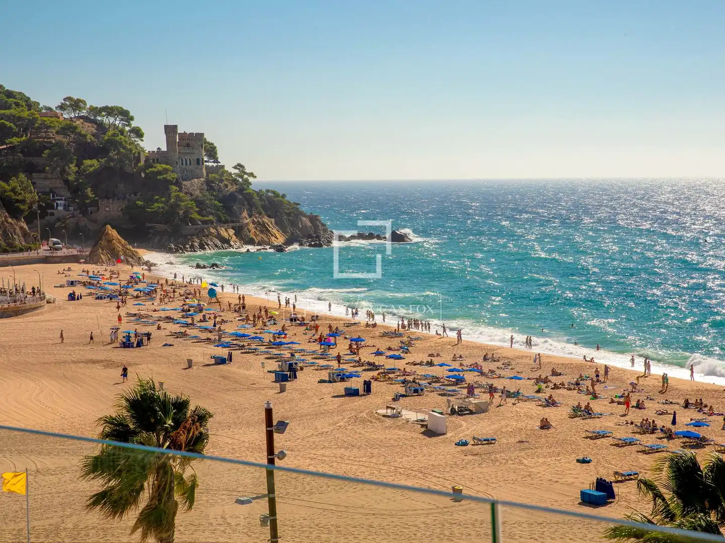 Außenansicht von Wohnung zum Verkauf in Lloret de Mar mit Klimaanlage, Terrasse und Schwimmbad