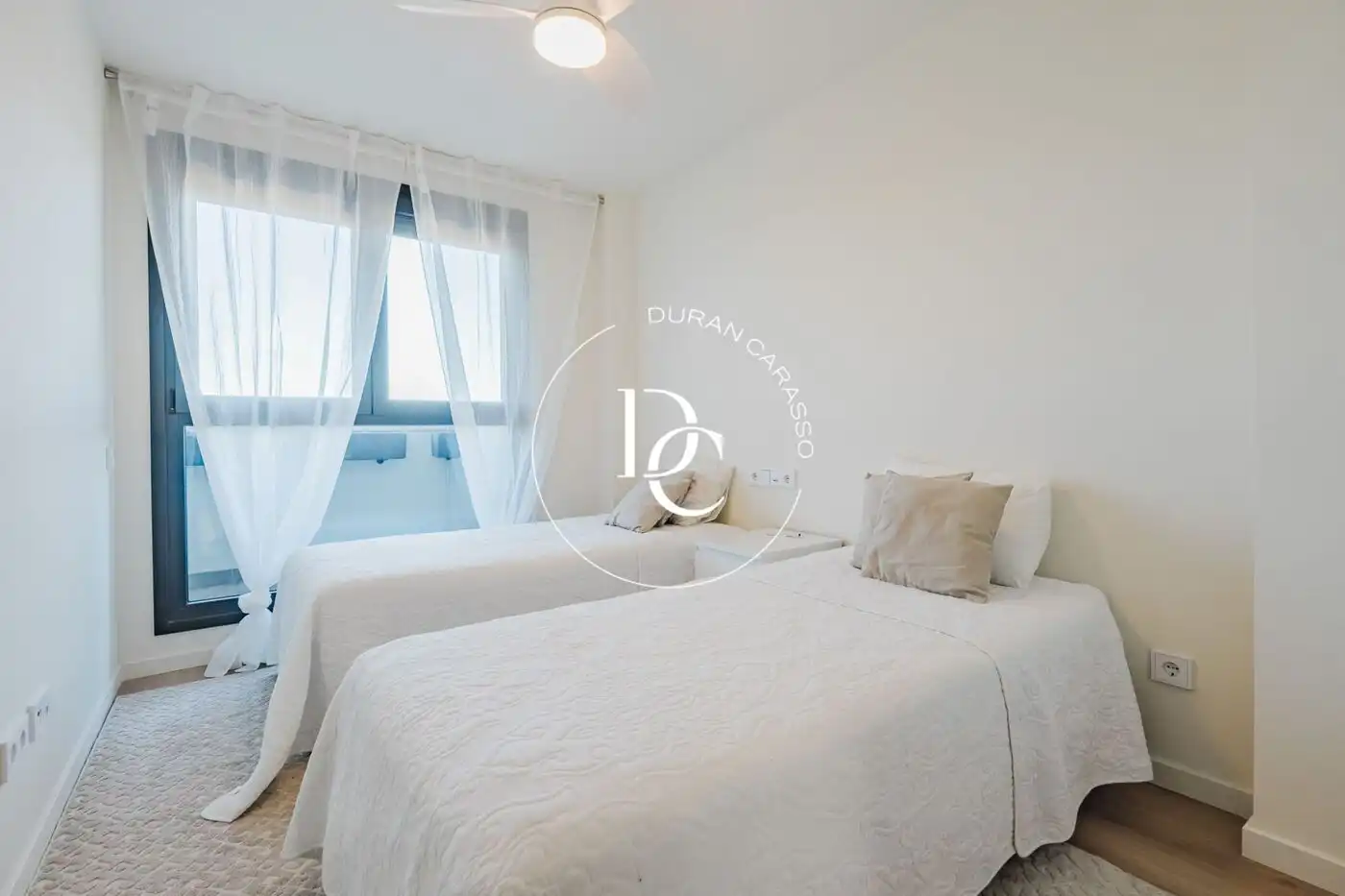 Schlafzimmer von Maisonette zur Miete in Vilanova i la Geltrú mit Klimaanlage, Heizung und Terrasse