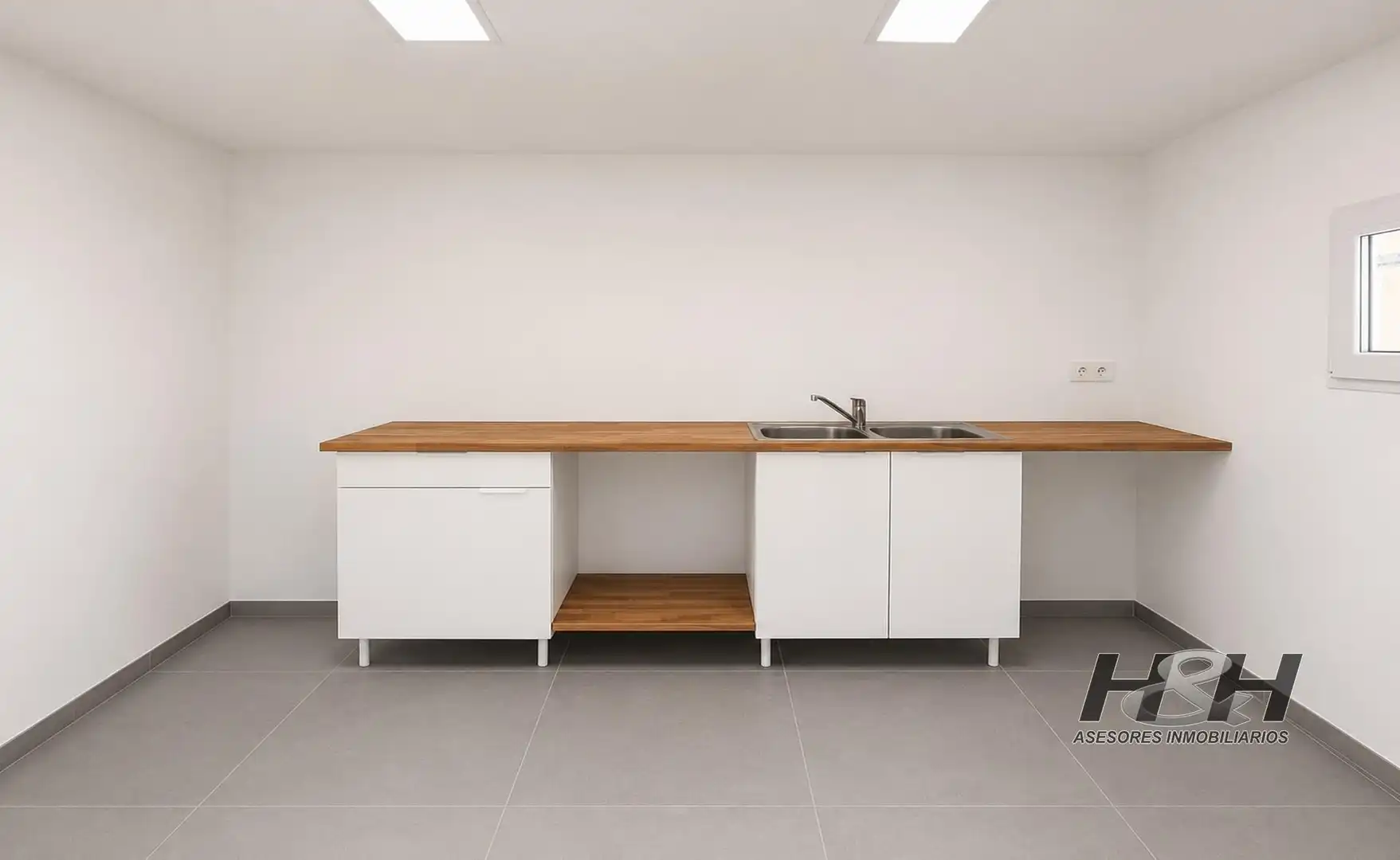 Cocina de Ático de alquiler en Burjassot con Terraza, Trastero y Balcón