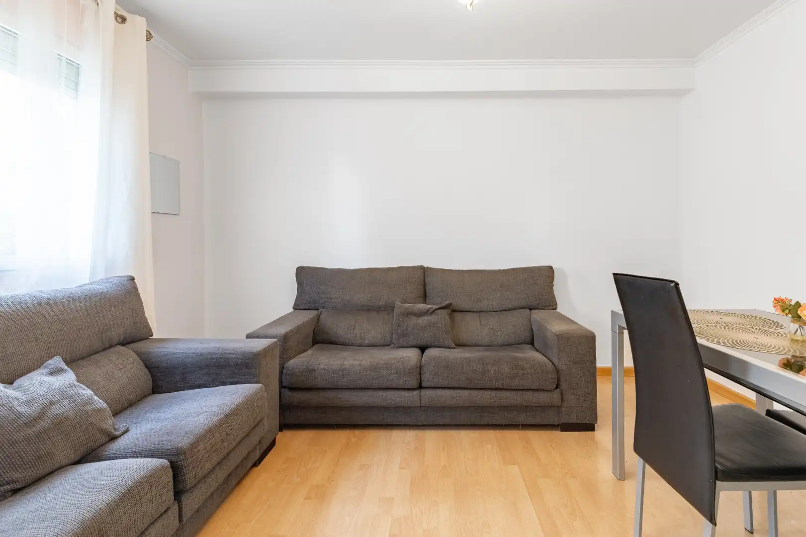 Sala d'estar de Pis en venda en Valencia amb Aire condicionat, Parquet i Moblat