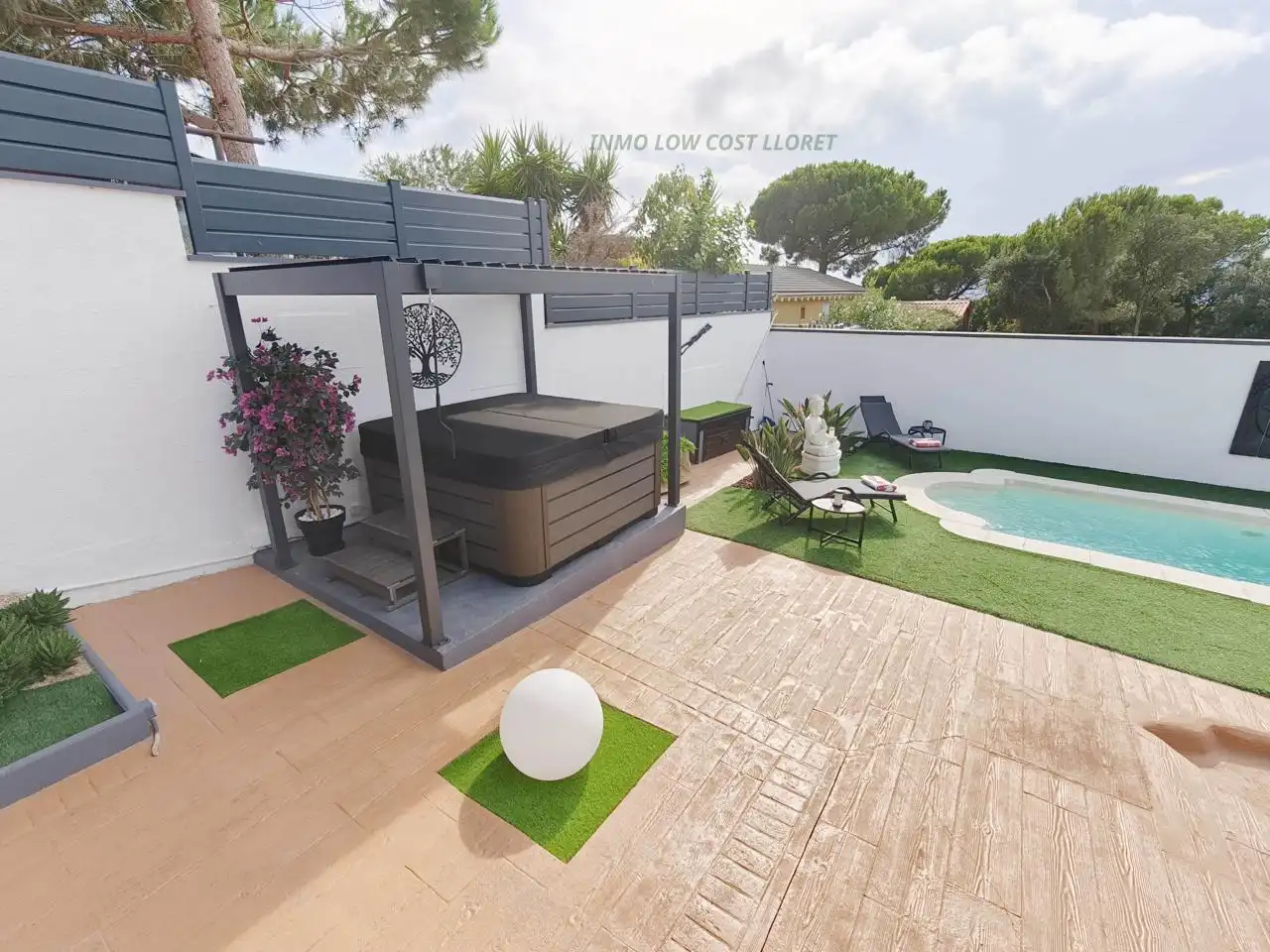 Terrassa de Casa o xalet en venda en Vidreres amb Aire condicionat, Jardí privat i Terrassa
