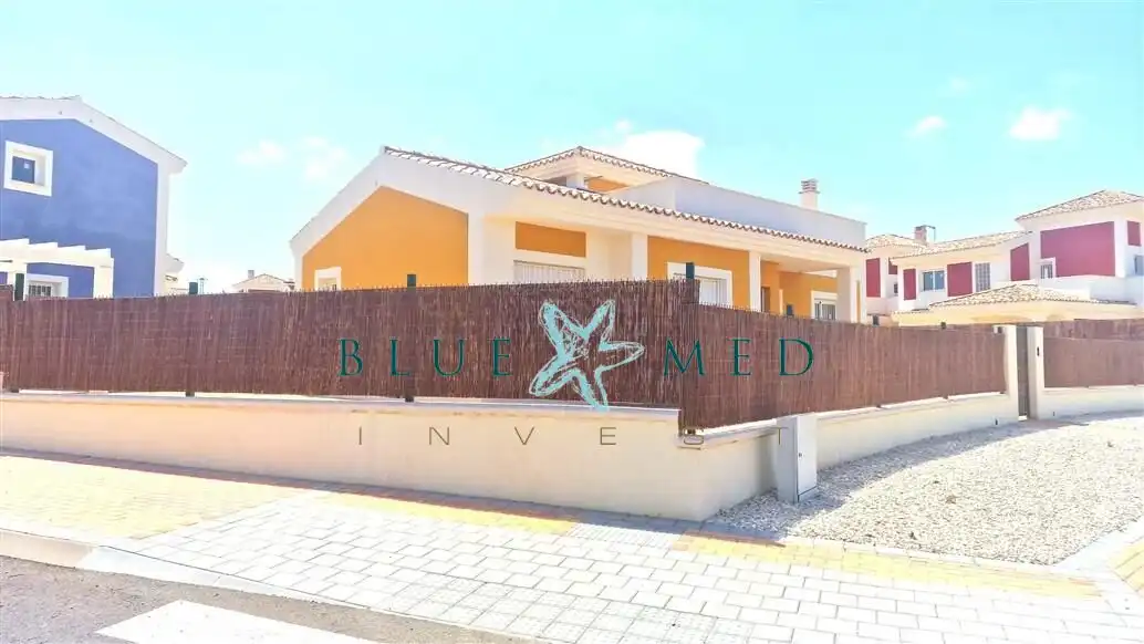 Vista exterior de Casa o chalet en venta en Lorca con Aire acondicionado, Calefacción y Jardín privado
